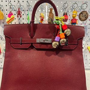 Jingle Bell Paracord Bead   Ornament -  vintage keychain vintage charms for bag nostalgia vintage keychains y2k collectible - Bag Crap