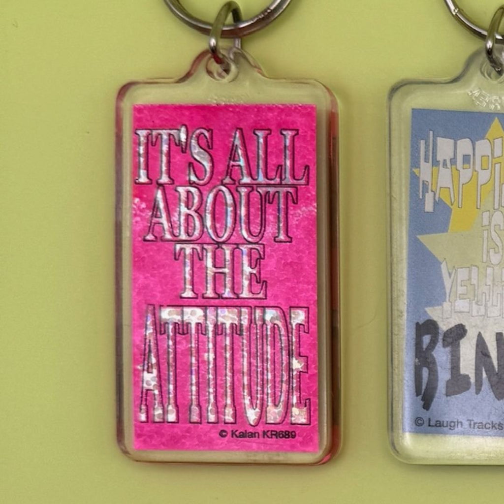 Vintage 90's Y2k Comedy Quote Keychains: Drop 2