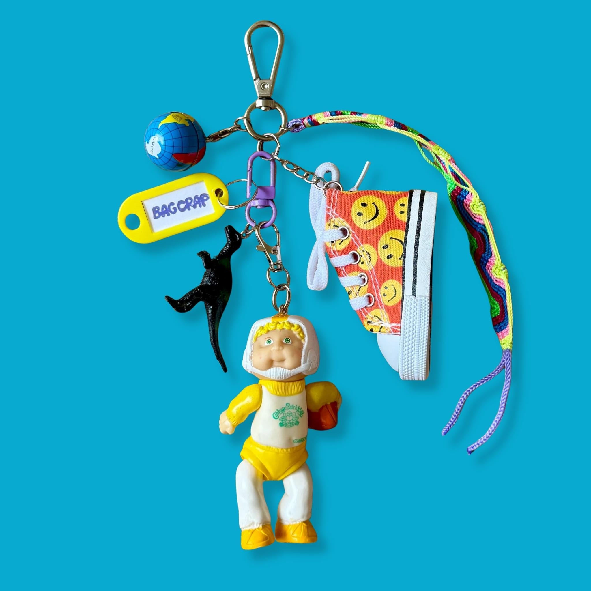 80s Cabe Patch Kids    Pack - vintage bag charm packs nostalgia vintage y2k vintage keychain vintage charms for bag nostalgia vintage keychains y2k collectible - Bag Crap