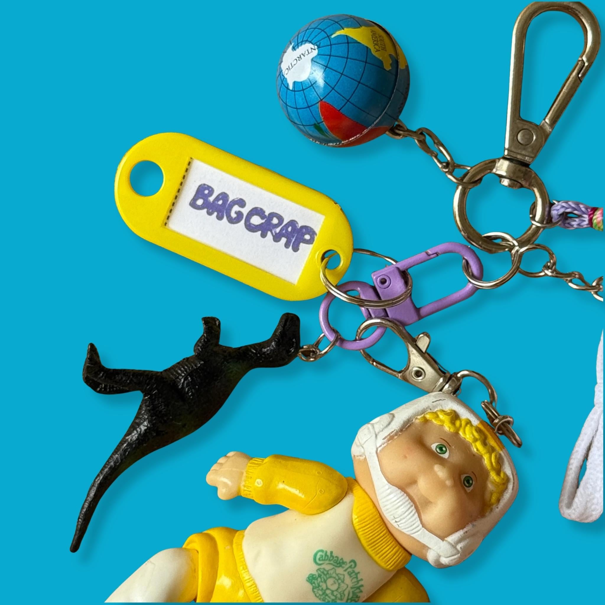 80s Cabe Patch Kids    Pack - vintage bag charm packs nostalgia vintage y2k vintage keychain vintage charms for bag nostalgia vintage keychains y2k collectible - Bag Crap