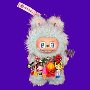 Marko Monroe × BAG CRAP — Custom Labubu   #4 -  vintage keychain vintage charms for bag nostalgia vintage keychains y2k collectible - Bag Crap