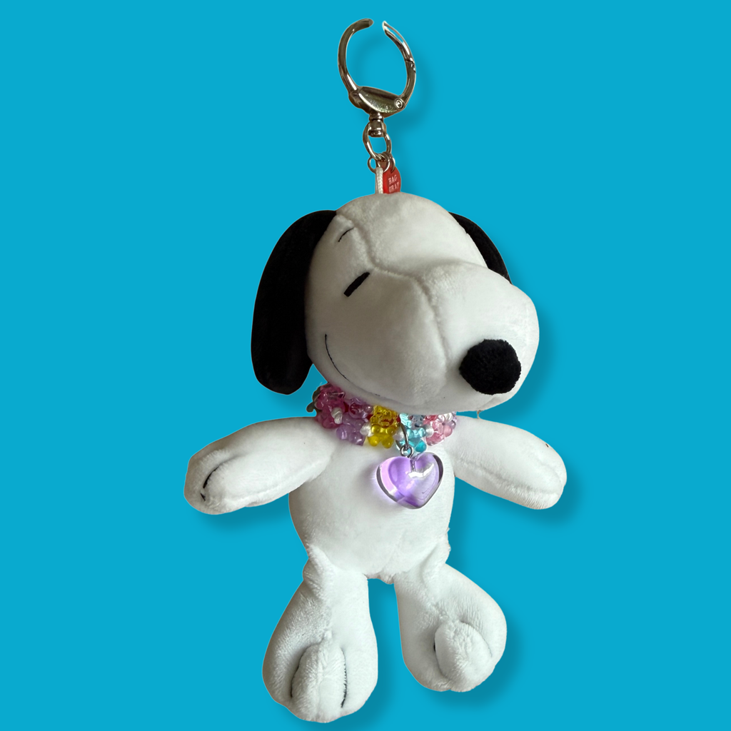 Gummy Bear Necklace Snoopy Plush Bag Charm