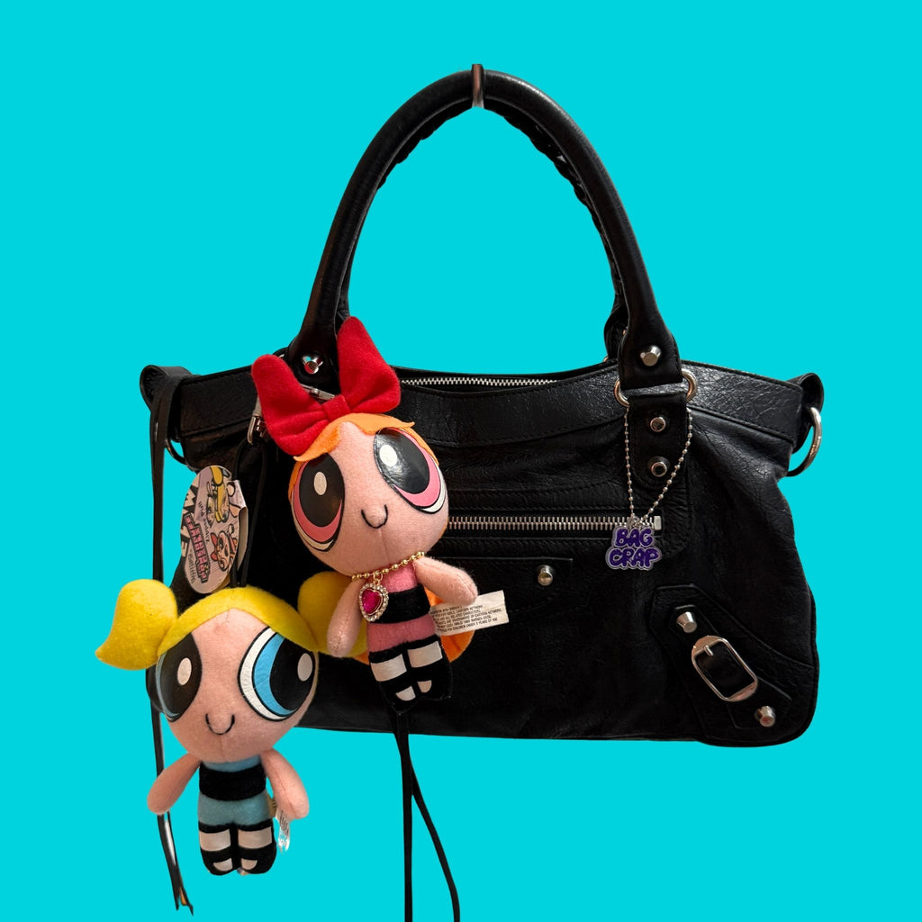 Vintage Deadstock Y2K Bubbles Powerpuff Girls Plush Keychain