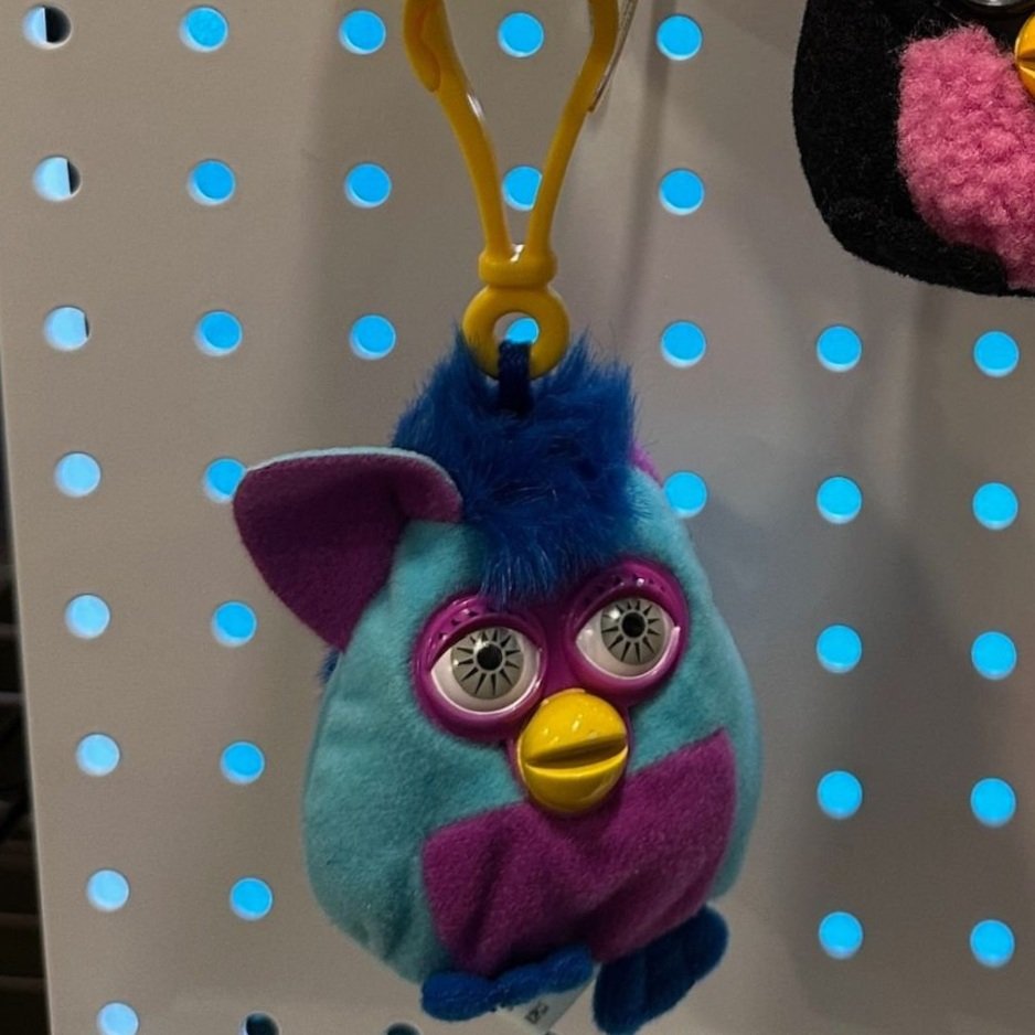 Y2k  Vintage Deadstock Furby Plush Bag Charms Like-new Condition