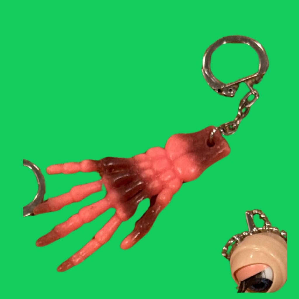 Vintage Spooky Halloween Keychains & Bag Charms