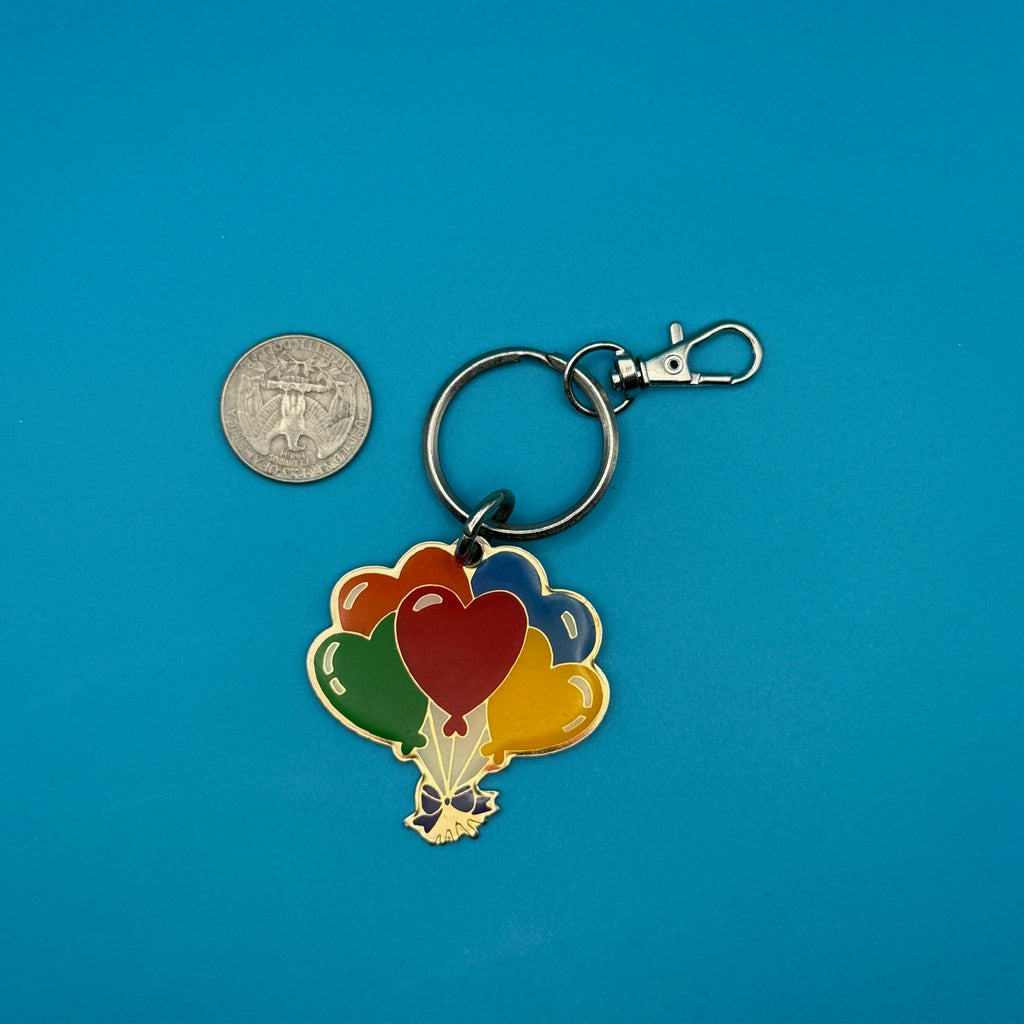 Vintage 1980s-1990s Valentines Keychains & Bag Charms: You Pick