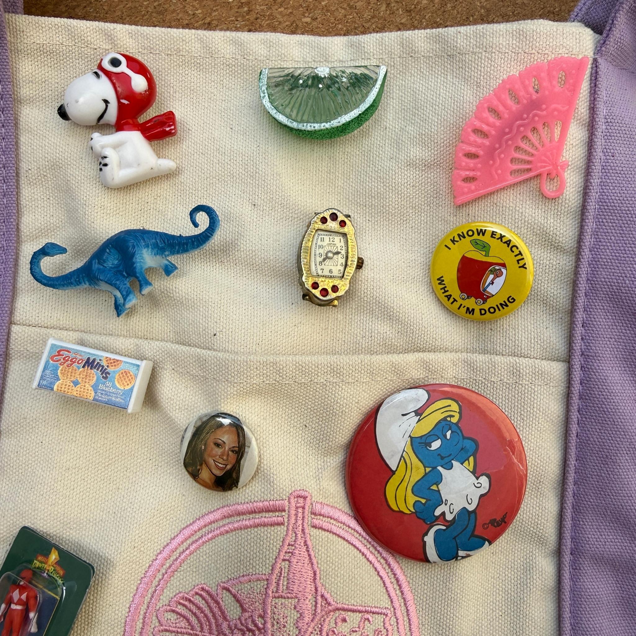 Pins & Buttons: Collection I - snoopy rar peanuts vintage keychain vintage charms for bag nostalgia vintage keychains y2k collectible - Bag Crap