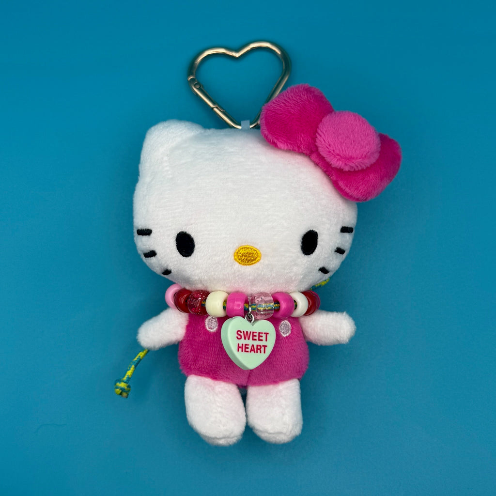 Hello Kitty Plush Bag Charm with 