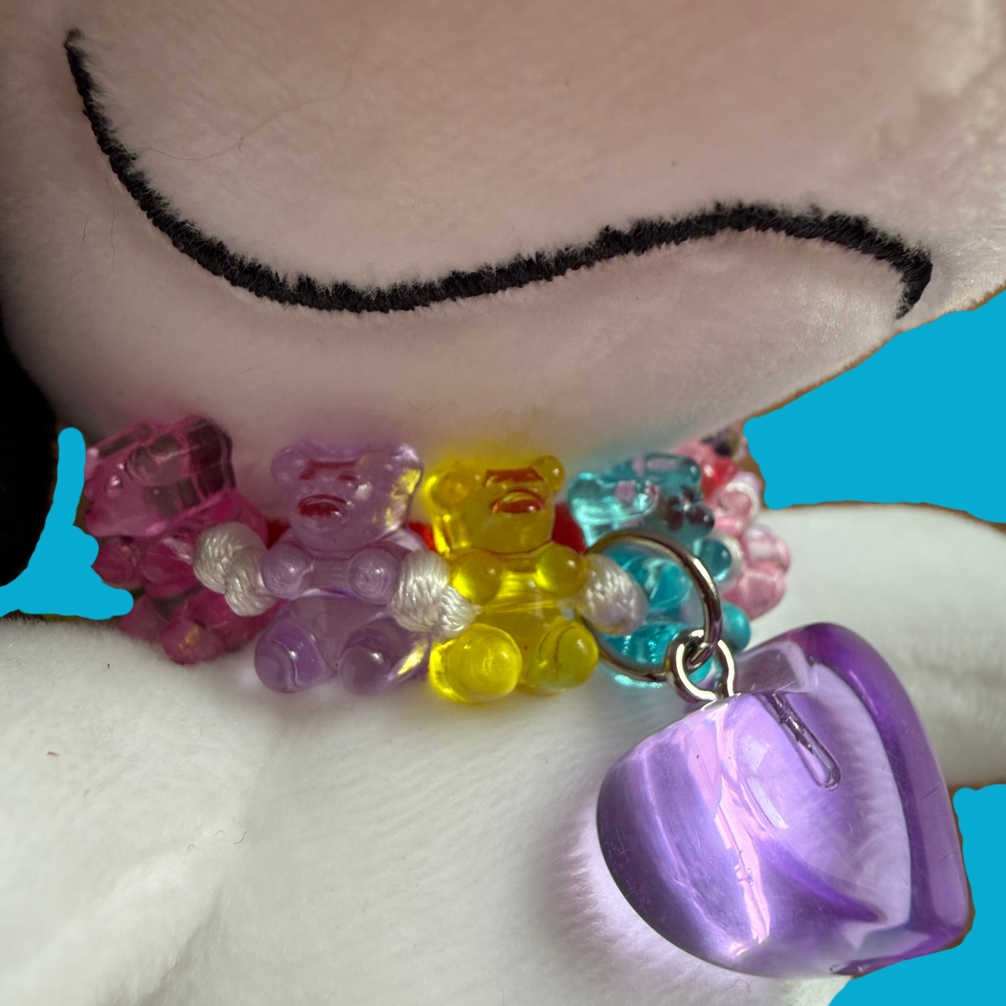 Gummy Bear Necklace Snoopy Plush - snoopy rar peanuts vintage keychain vintage charms for bag nostalgia vintage keychains y2k collectible - Bag Crap