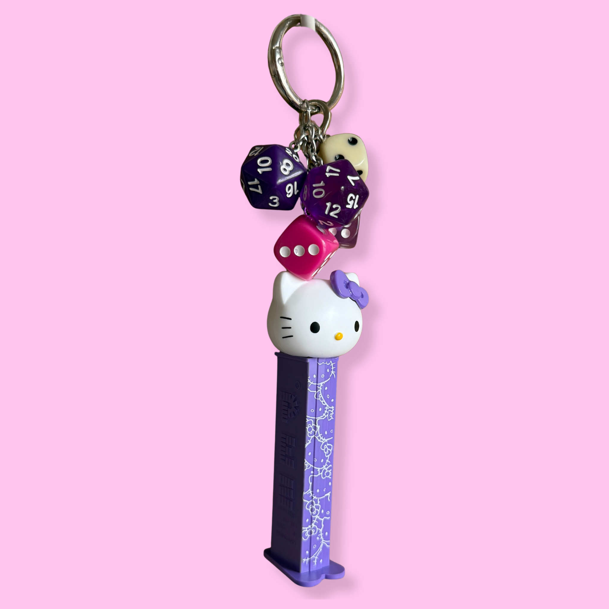 Hello Kitty Working PEZ Candy   Pack - hello kitty sanrio japan kawaii rare vintage keychain vintage charms for bag nostalgia vintage keychains y2k collectible - Bag Crap