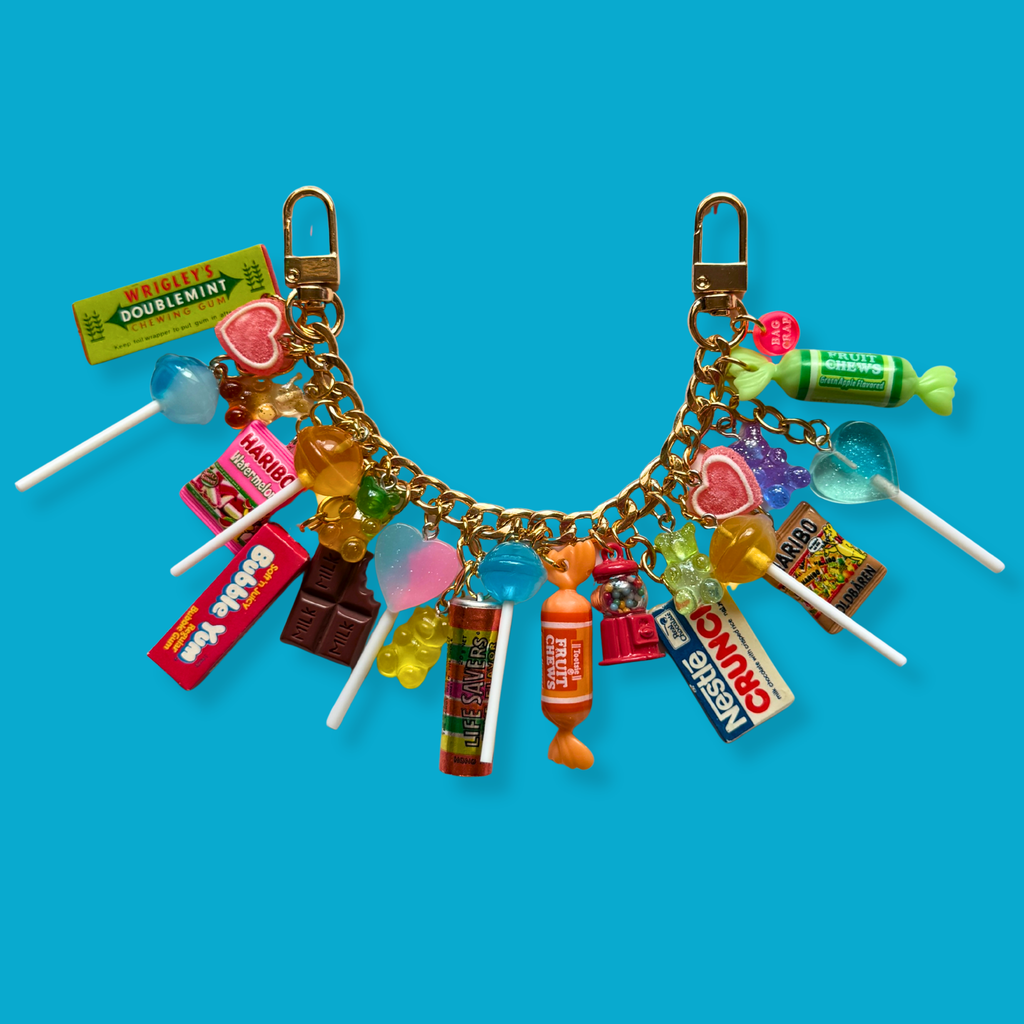 1:1 Vintage Candy SUPER Stacked Bag Chain - Gold