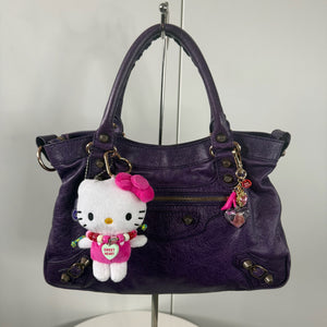 4' GOLD VINTAGE BAG CHARM CHAIN- VINTAGE BARBIE - vintage bag charm packs nostalgia vintage y2k vintage keychain vintage charms for bag nostalgia vintage keychains y2k collectible - Bag Crap