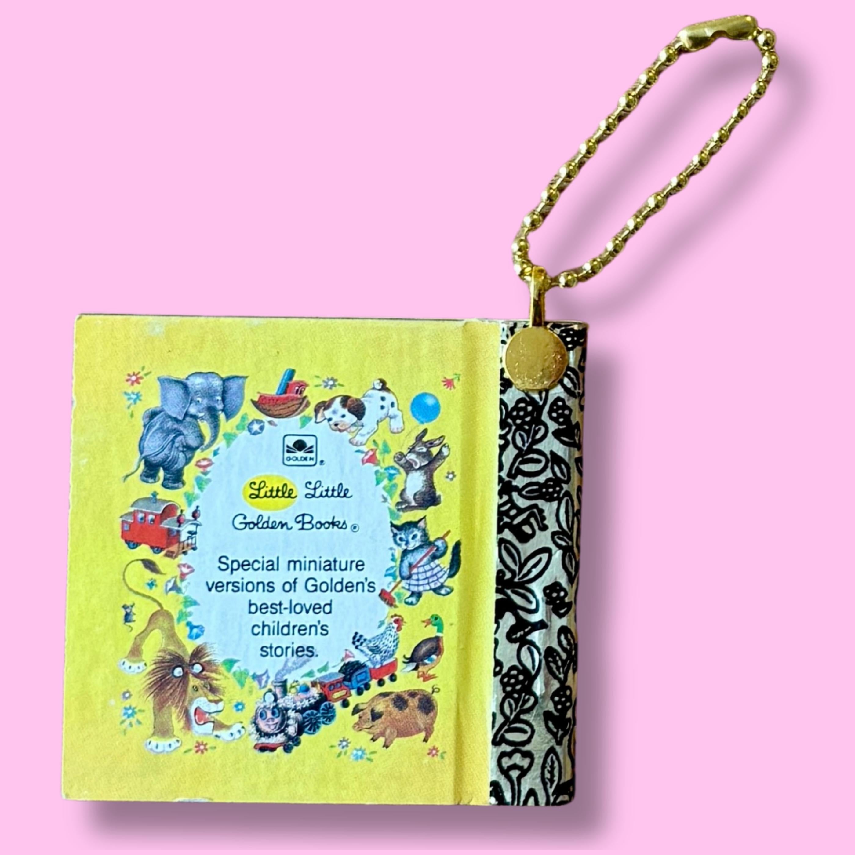 Mystery Blind Box:  LIttle Little Golden Book   s -  vintage keychain vintage charms for bag nostalgia vintage keychains y2k collectible - Bag Crap