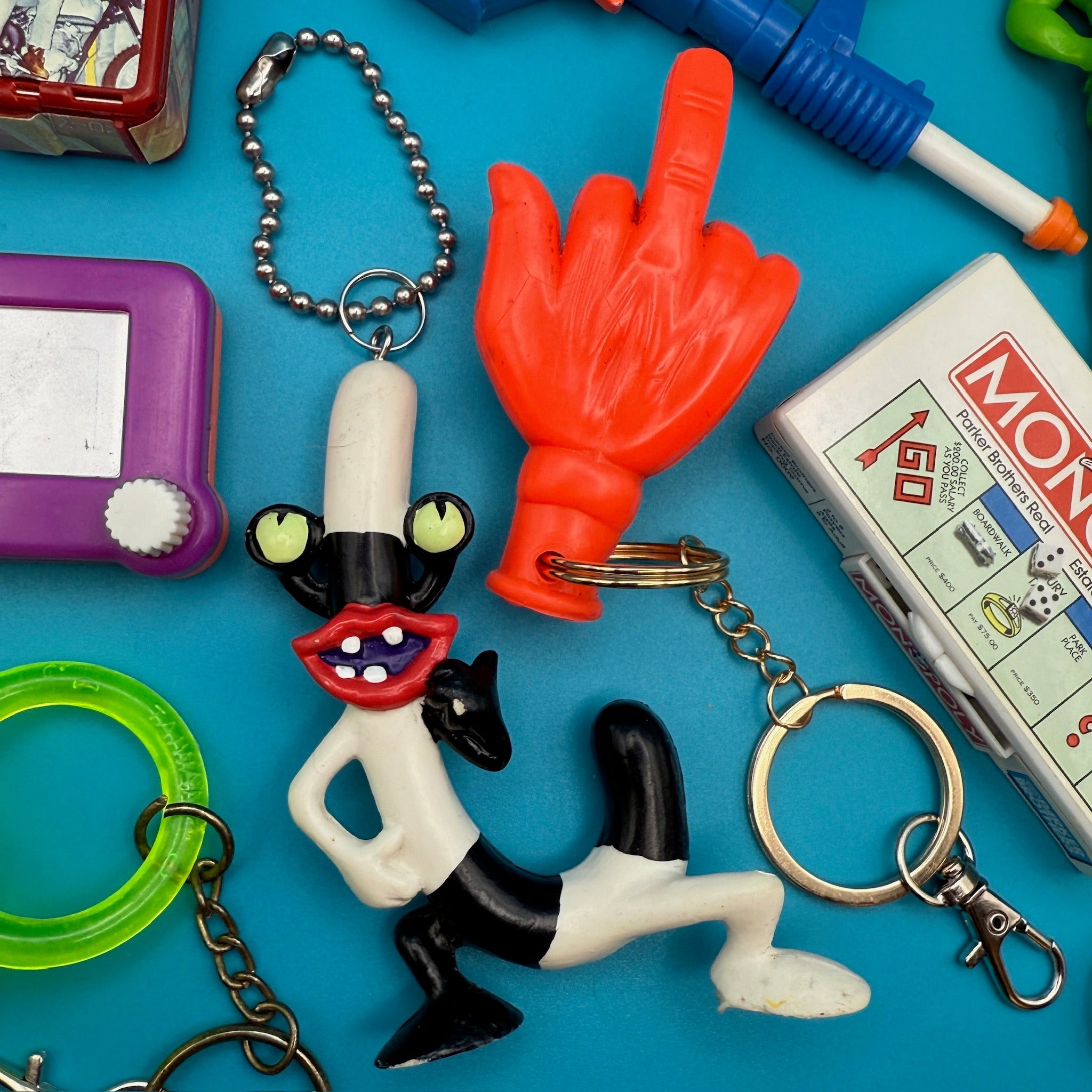 Nostalgic s &  s: You Pick 2 -  vintage keychain vintage charms for bag nostalgia vintage keychains y2k collectible - Bag Crap