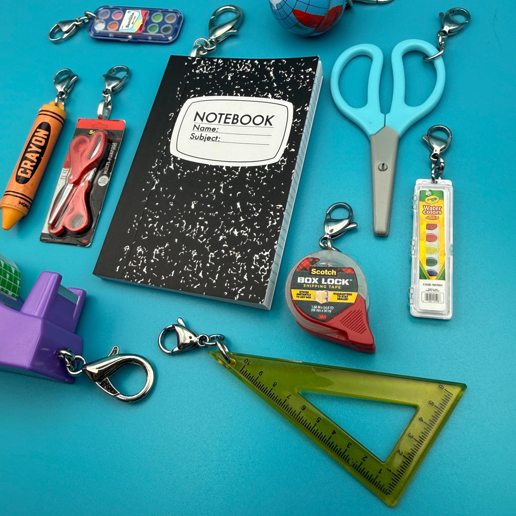 Arts & Crafts Mini Bag Charm Pendants