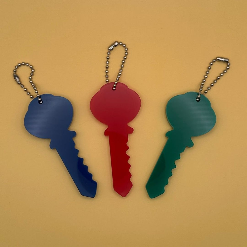 Xlarge Novelty Lucite Key Bag Charms