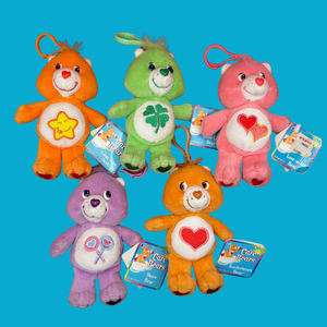 Care Bear Plush  s With Tags: Drop 2 -  vintage keychain vintage charms for bag nostalgia vintage keychains y2k collectible - Bag Crap