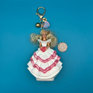 ‘90s Barbie Happy Meal Gold  s: You Pick - barbie doll toy pink rare vintage keychain vintage charms for bag nostalgia vintage keychains y2k collectible - Bag Crap