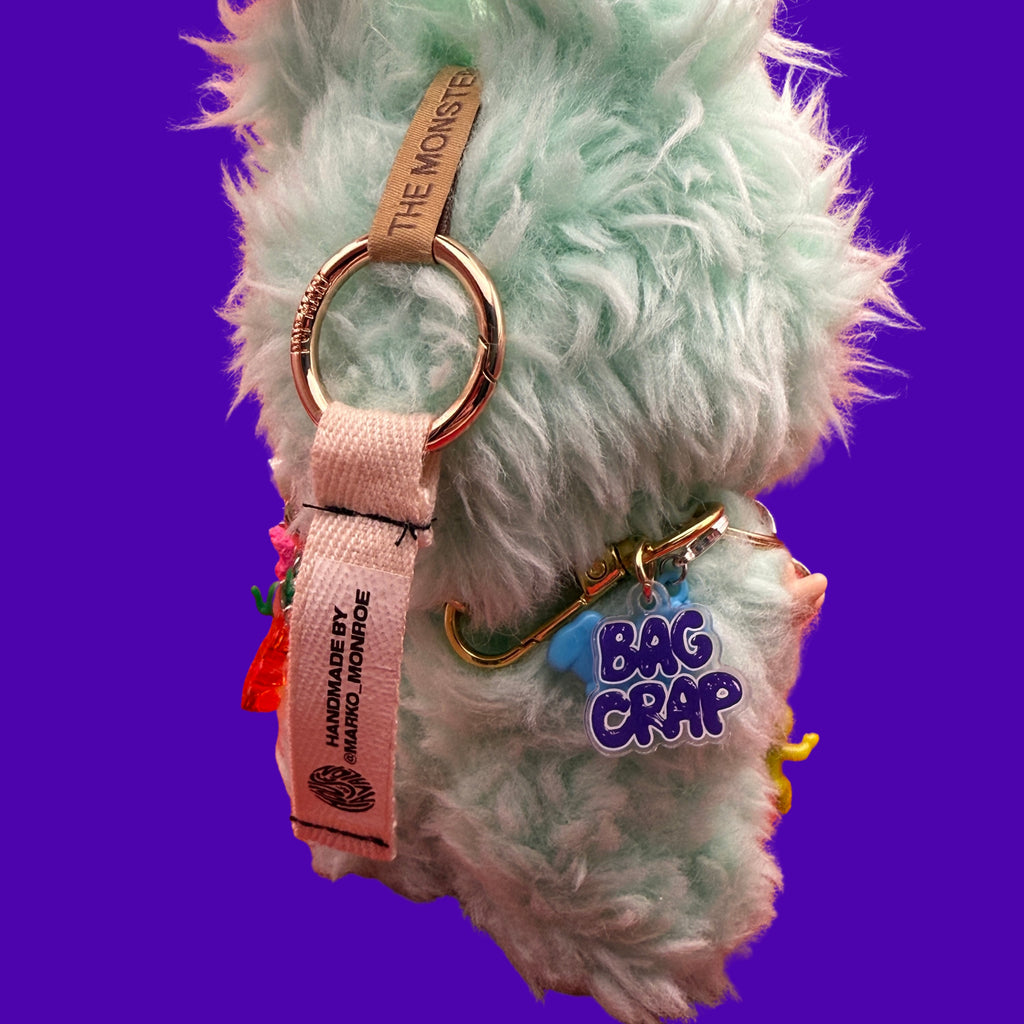 Marko Monroe × BAG CRAP — Custom Labubu Bag Charm #1