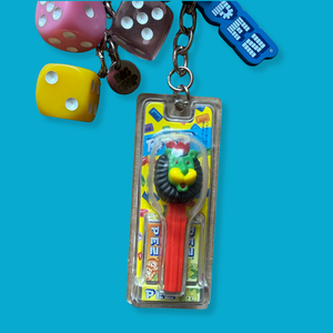 Mini Lion PEZ Candy   Pack -  vintage keychain vintage charms for bag nostalgia vintage keychains y2k collectible - Bag Crap