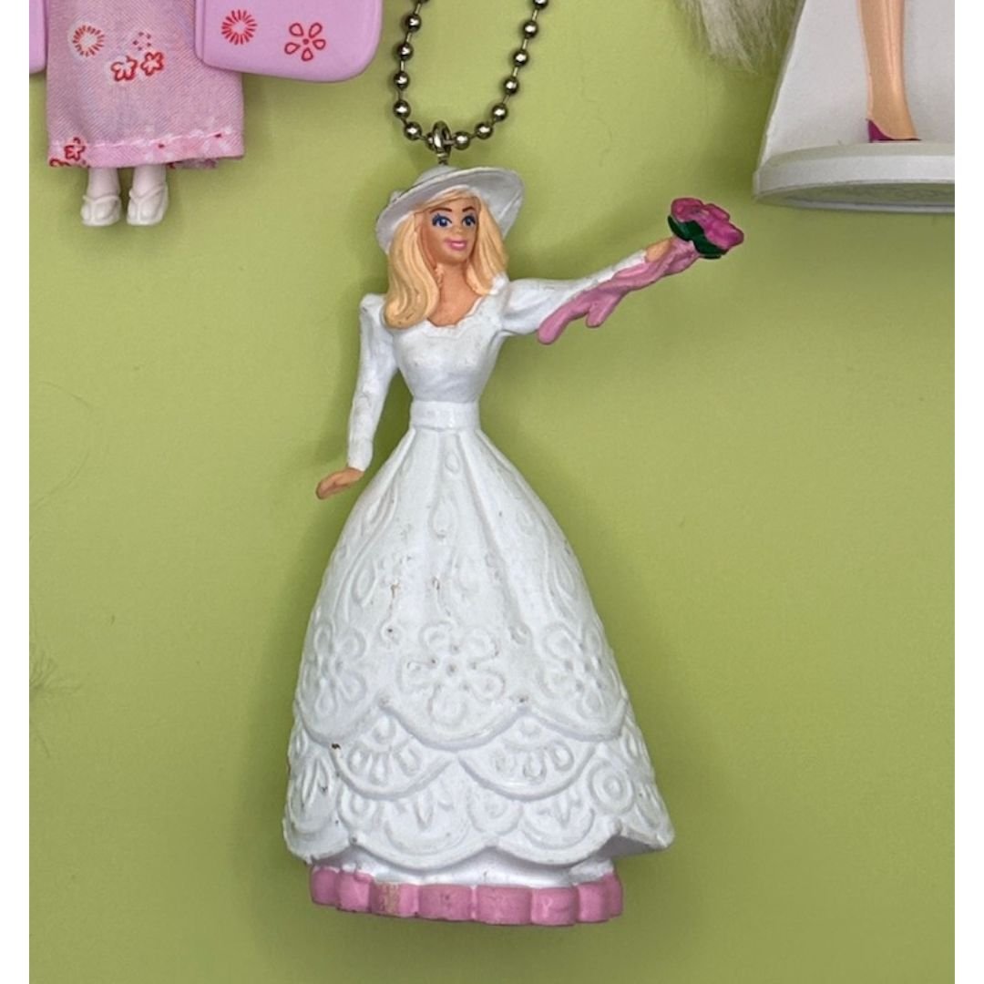 90's Barbie Doll Happy Meal Crafted  s: Drop 5 - barbie doll toy pink rare vintage keychain vintage charms for bag nostalgia vintage keychains y2k collectible - Bag Crap