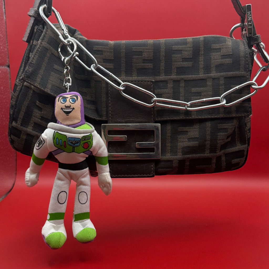 Vintage 6” Buzz Lightyear Plushie Bag Charm