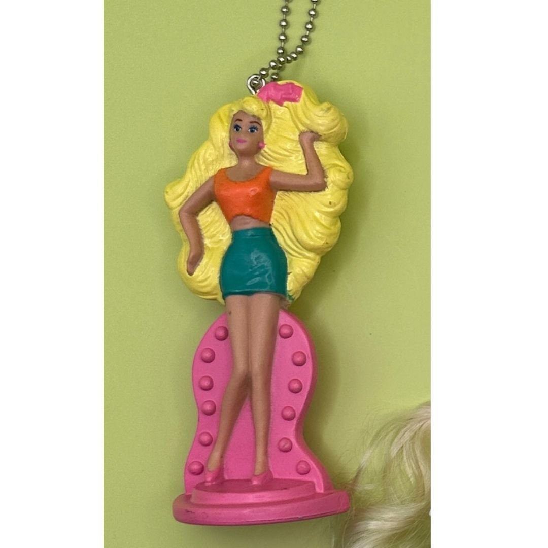 90's Barbie Doll Happy Meal Crafted  s: Drop 5 - barbie doll toy pink rare vintage keychain vintage charms for bag nostalgia vintage keychains y2k collectible - Bag Crap