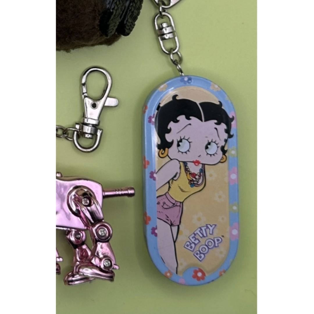 70's-   s & s: Drop 18 -  vintage keychain vintage charms for bag nostalgia vintage keychains y2k collectible - Bag Crap