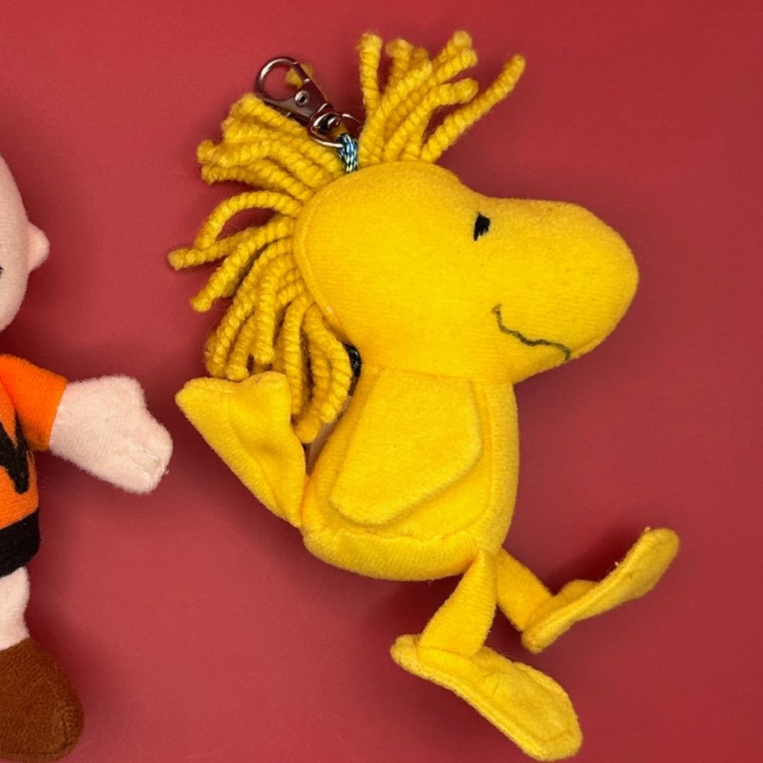 Y2k  Charlie Brown & Woodstock   s -  vintage keychain vintage charms for bag nostalgia vintage keychains y2k collectible - Bag Crap