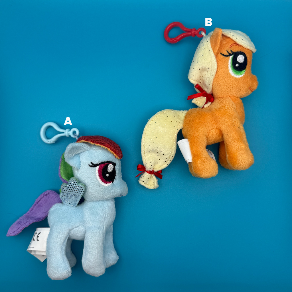 6” Vintage My Little Pony Plush Bag Charms