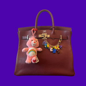 6” Gold Super Stacked  Chain - vintage bag charm chains silver nostalgia vintage y2k vintage keychain vintage charms for bag nostalgia vintage keychains y2k collectible - Bag Crap