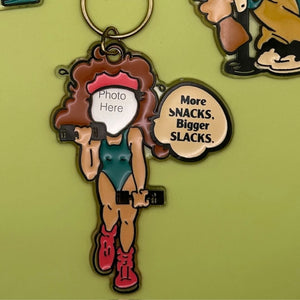 Bag Crap - 90's Vintage 'insert Photo' Comedy Keychains