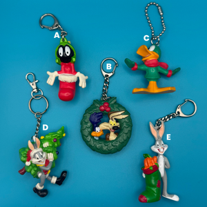 Holiday Looney Tunes Character  s -  vintage keychain vintage charms for bag nostalgia vintage keychains y2k collectible - Bag Crap
