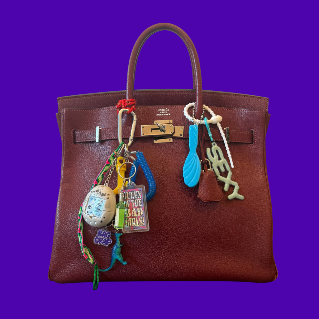 Colorful Plastic Lobster Clip & Rubber Coil Keychain: You Pick