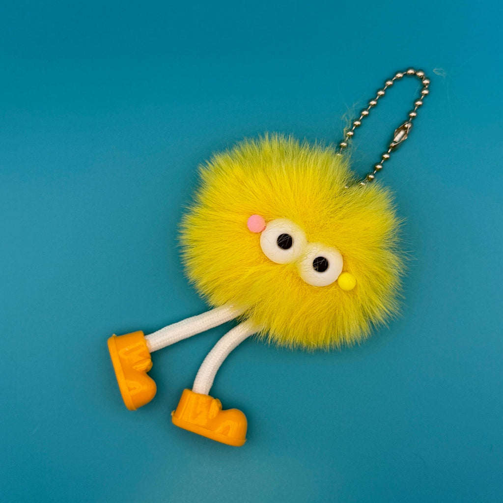 Bug-Eyed Walking Weirdo Pom Pom Bag Charms