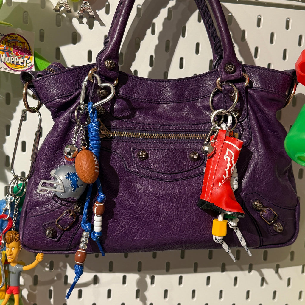 Vintage Detroit Lions Football Bag Charm Pack