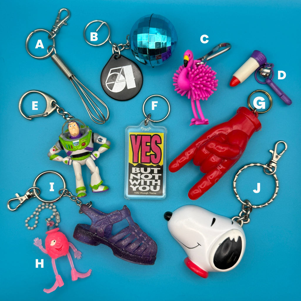 1980s-Y2K Vintage Bag Charms & Vintage Keychains: Drop 61