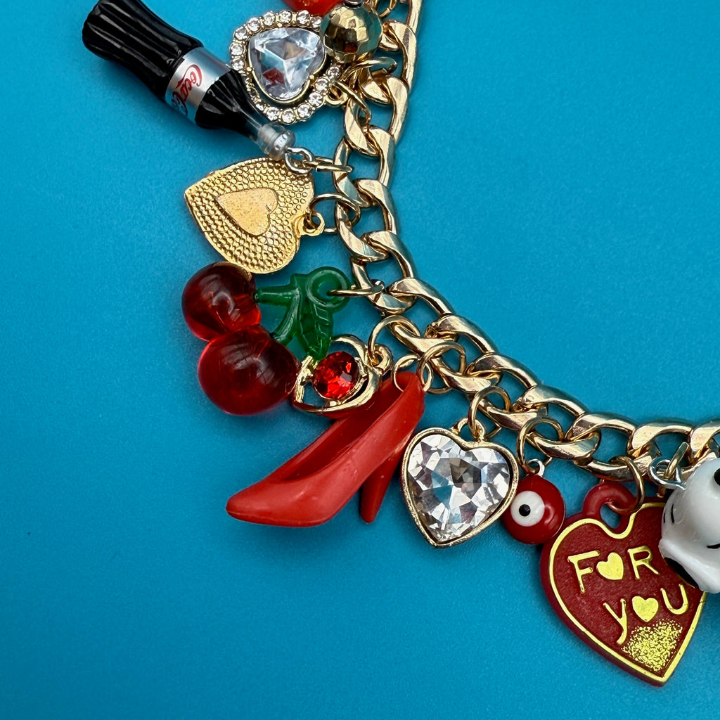 One-of-One Ultimate Valentine Gold Bag Charm Chain