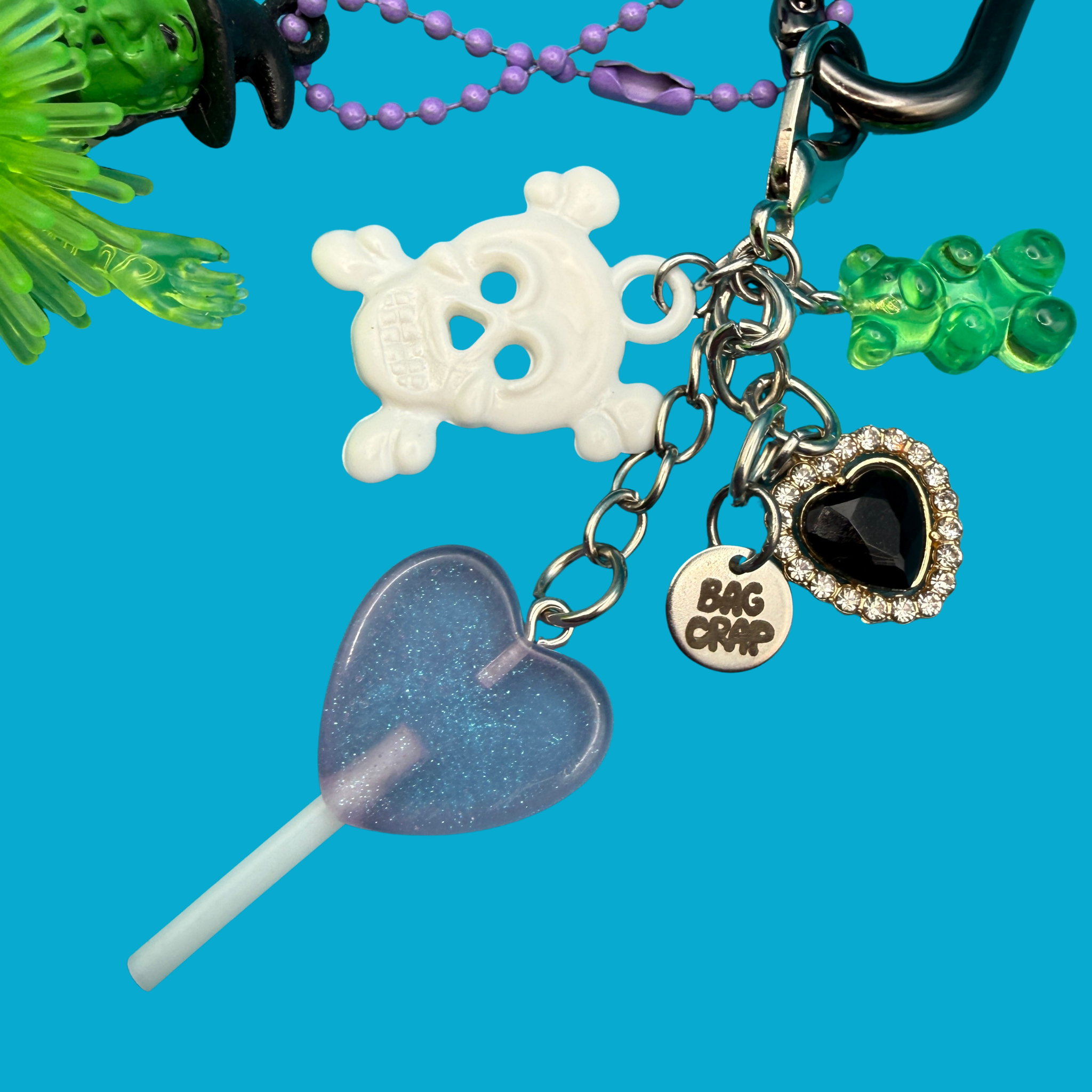 Halloween Rubber Witch Candy   Set - vintage bag charm packs nostalgia vintage y2k vintage keychain vintage charms for bag nostalgia vintage keychains y2k collectible - Bag Crap