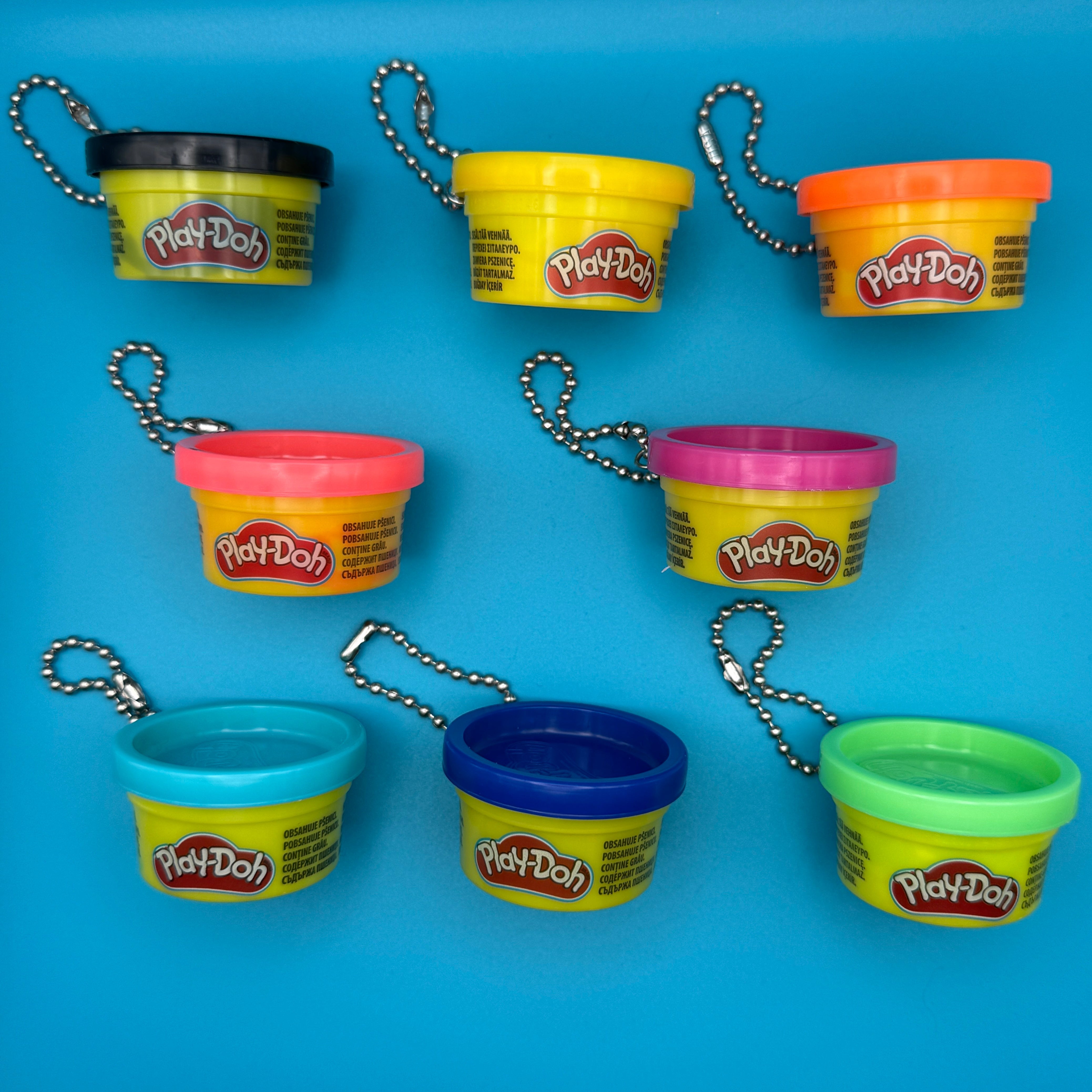 Play-Doh   s— Assorted Colors -  vintage keychain vintage charms for bag nostalgia vintage keychains y2k collectible - Bag Crap
