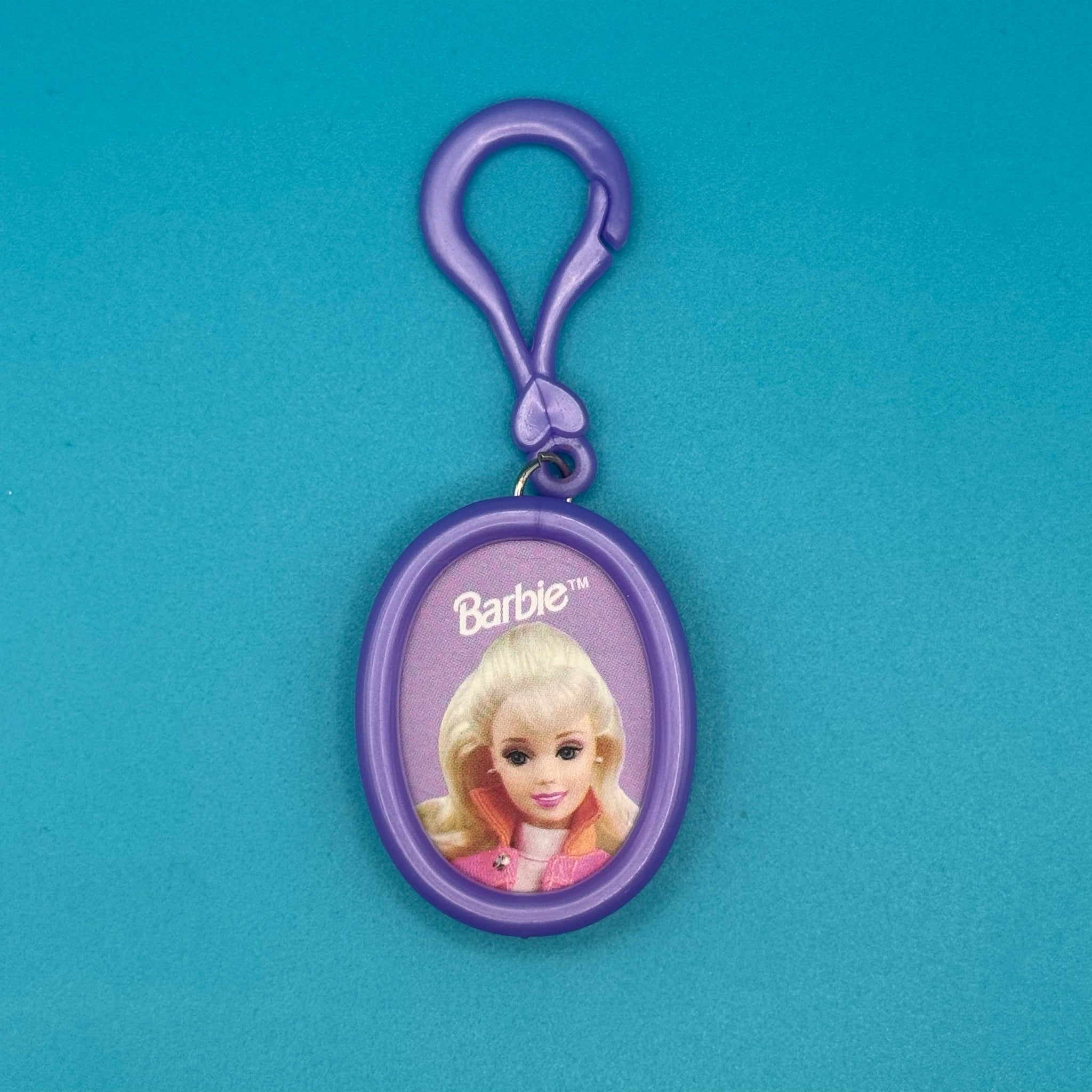 90s Plastic Barbie Heart  s - barbie doll toy pink rare vintage keychain vintage charms for bag nostalgia vintage keychains y2k collectible - Bag Crap