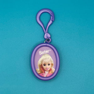 90s Plastic Barbie Heart  s - barbie doll toy pink rare vintage keychain vintage charms for bag nostalgia vintage keychains y2k collectible - Bag Crap
