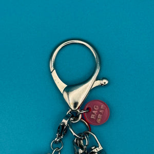 Mini Hello Kitty + Sweet Heart Trinket   Set - vintage bag charm packs nostalgia vintage y2k vintage keychain vintage charms for bag nostalgia vintage keychains y2k collectible - Bag Crap