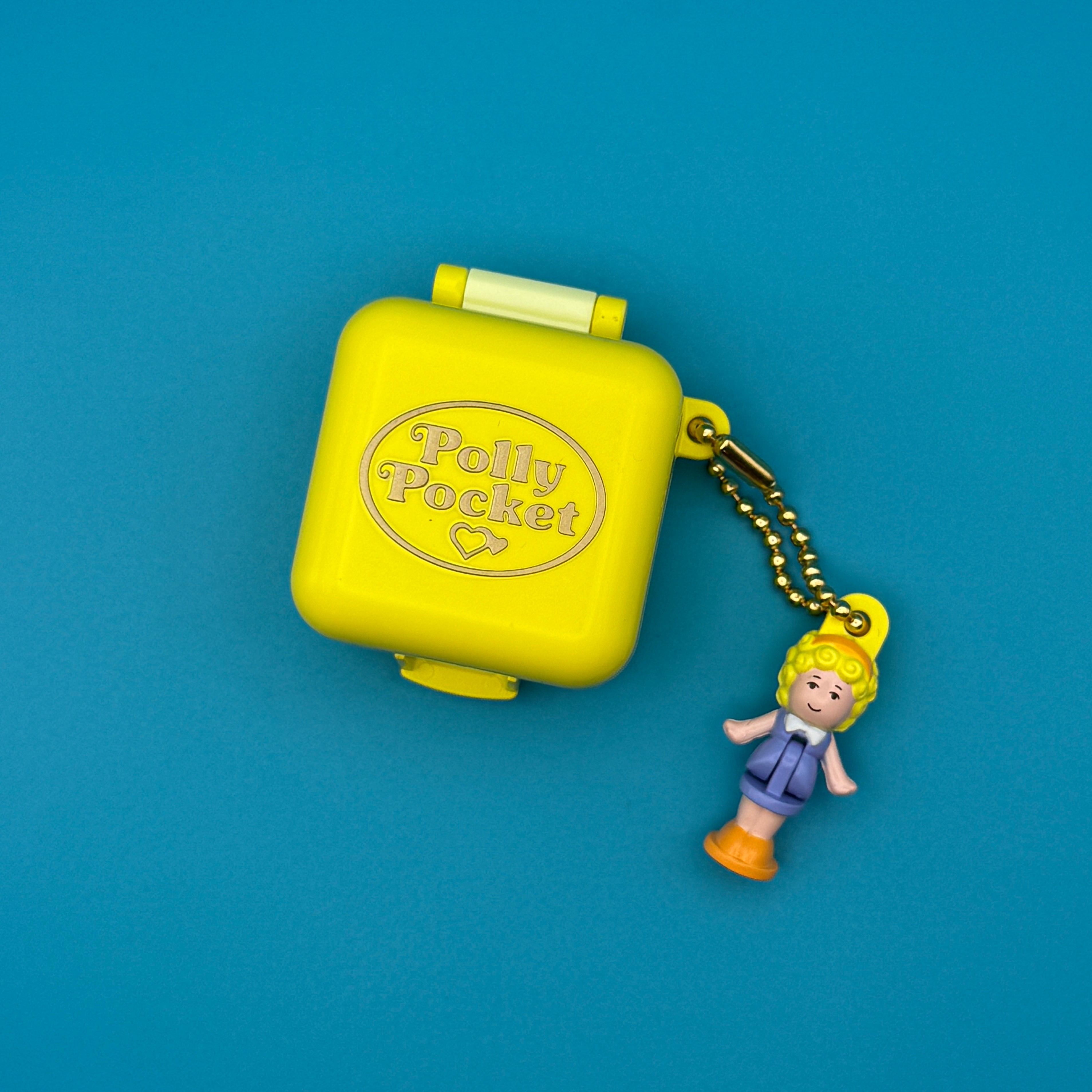 Mini Retro Polly Pocket -  vintage keychain vintage charms for bag nostalgia vintage keychains y2k collectible - Bag Crap