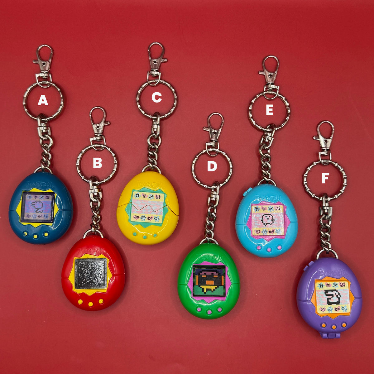 Tamagotchi s -  vintage keychain vintage charms for bag nostalgia vintage keychains y2k collectible - Bag Crap