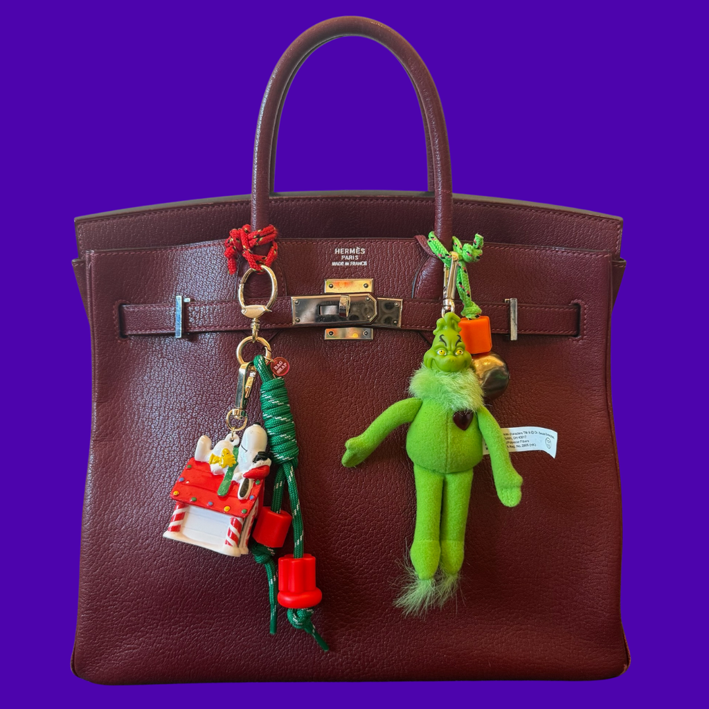 Vintage Holiday Snoopy + Woodstock Bag Charm Pack