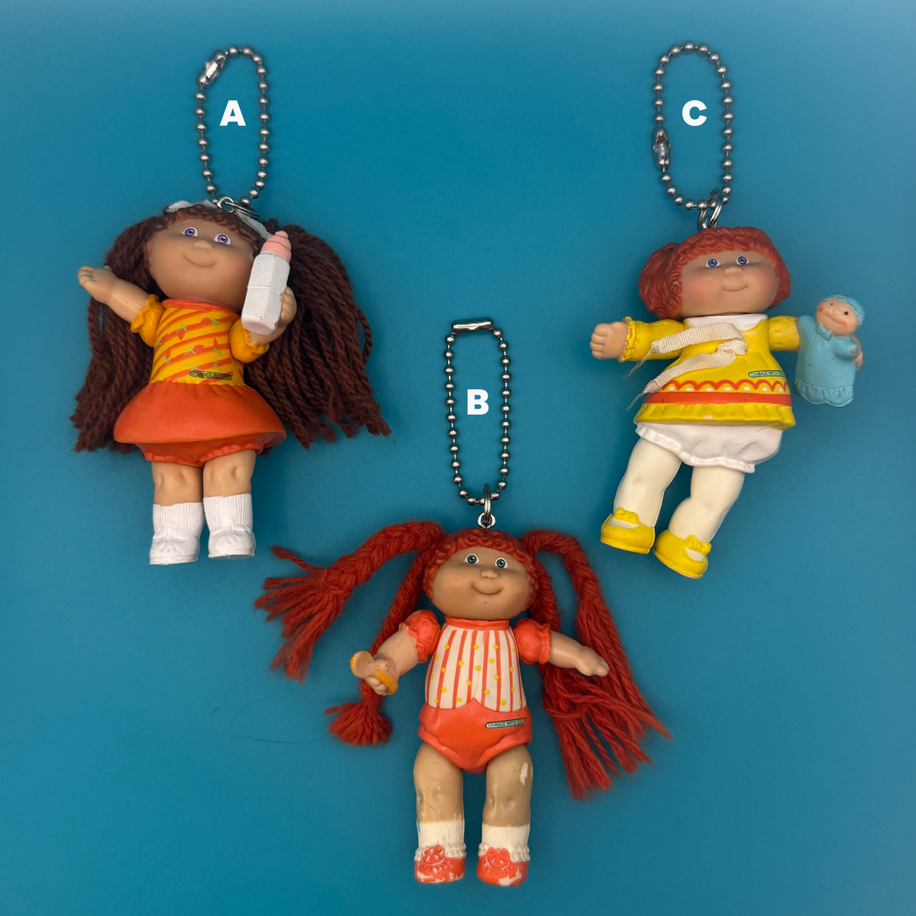 Orange Blossom Cabbage Patch Kids Vintage Bag Charms