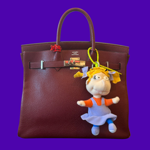 RARE  Nickelodeon Rugrats Angelica Plush -  vintage keychain vintage charms for bag nostalgia vintage keychains y2k collectible - Bag Crap