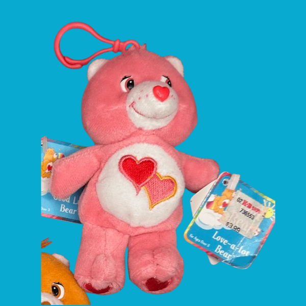 Care Bear Plush  s With Tags: Drop 2 -  vintage keychain vintage charms for bag nostalgia vintage keychains y2k collectible - Bag Crap