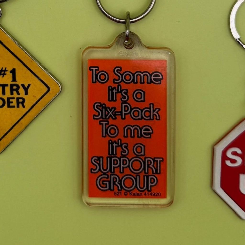 Vintage 90's Y2k Comedy Quote Keychains: Drop 3